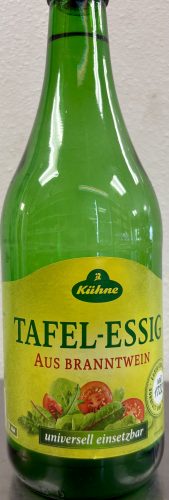 Kuehne Tafelessig aus Branntwein - Vinegar
