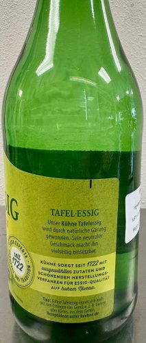 Kuehne Tafelessig aus Branntwein - Vinegar - Image 3