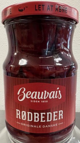Beauvais Pickled sliced Red Beets 570g
