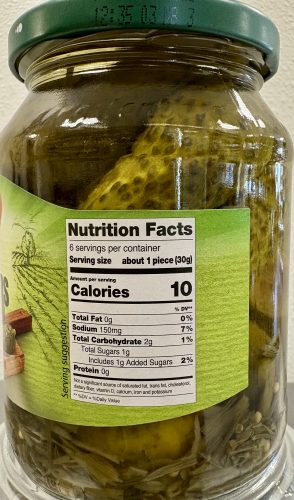 Hengstenberg Mini Gherkins 370g - Image 3