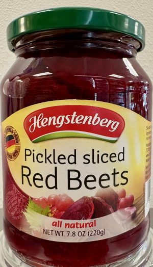 Hengstenberg Pickled sliced Red Beets 220g