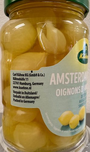 Kuehne AMSTERDAMSE UIEN (Silver Onions pickled) - Image 4