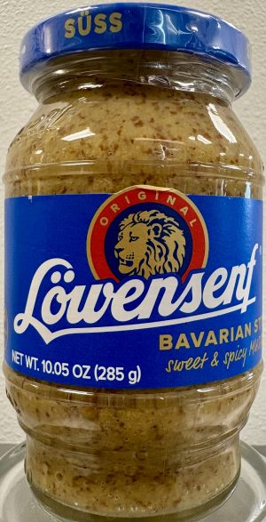 Loewensenf - Mustard Bavarian Style sweet & Spicy