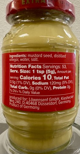 Loewensenf - Mustard Extra Hot - Image 3