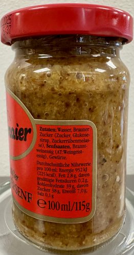 Haendlmaier Bavarian sweet Mustard 100ml - Image 3