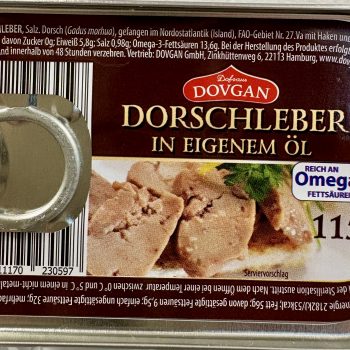 Dorschleber in own Oil - 115g (COD LIVER)