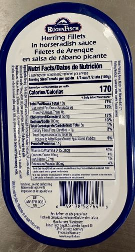 RuegenFisch - Herring Fillets in horseradish sauce - Image 3
