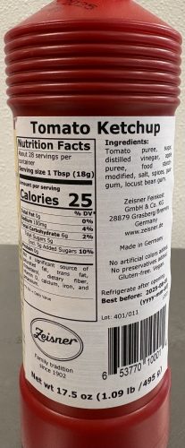 Zeisner Tomaten Ketchup - Image 3