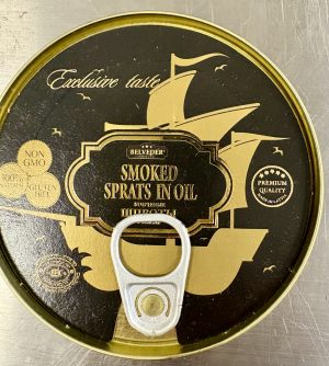 Belveder smoked Sprats in Oil - 2oz