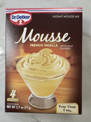 Dr. Oetker Mousse FRENCH VANILLA 4-Servings