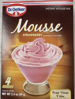 Dr. Oetker Mousse STRAWBERRY 4-Servings
