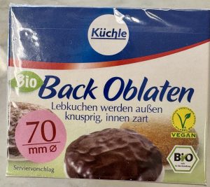 Kuechle Bio Back Oblaten 70mm