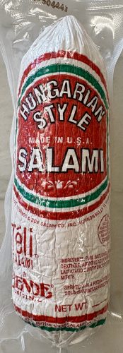 Bende Teli Salami Hungarian Style- 2 lb (Pork)