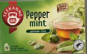 Teekanne Pepper Mint Tea Bags