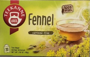 Teekanne Fennel - caffeine free Tea Bags