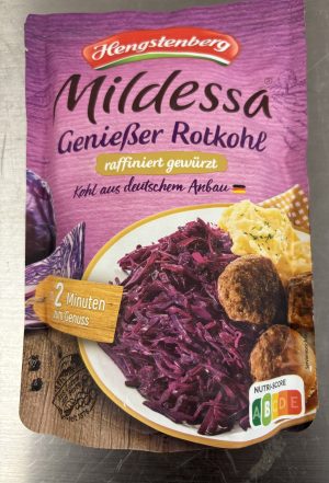 Hengstenberg Mildessa red Cabbage 14.1 oz