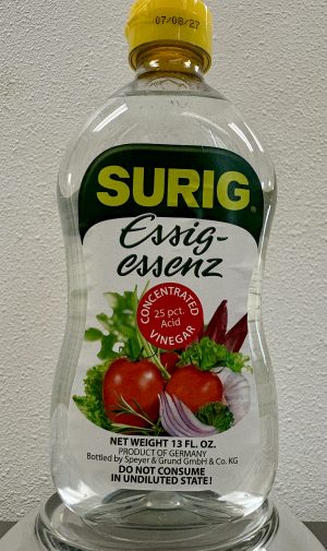 Urig Essig Essenz (Vinegar essence) 13.0 FL OZ