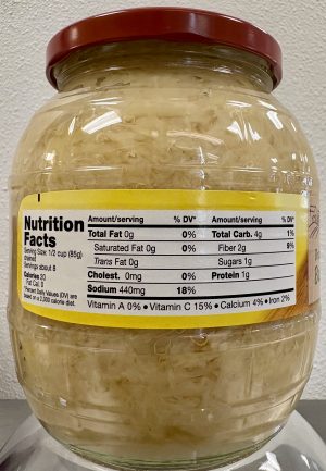 Kuhne Traditional German Barrel Sauerkraut 28.5 oz - Image 3