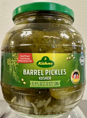 Kuhne BARREL PICKLES KOSHER 35.9 FL oz