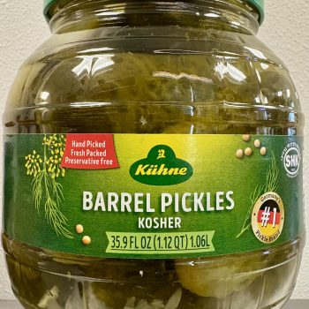 Kuhne BARREL PICKLES KOSHER 35.9 FL oz