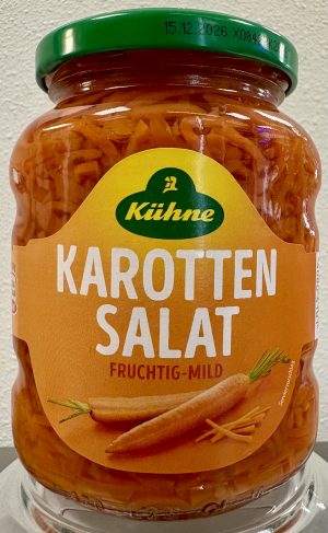 Kuhne Carrot salad 330g
