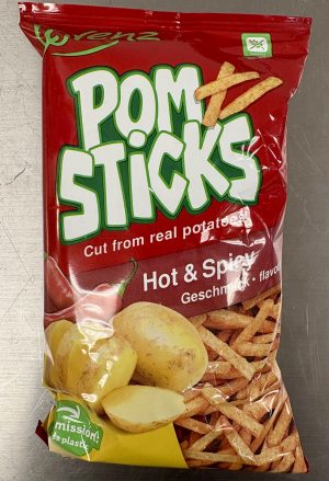 Lorenz Pom Sticks Hot & Spicy 3.53 oz