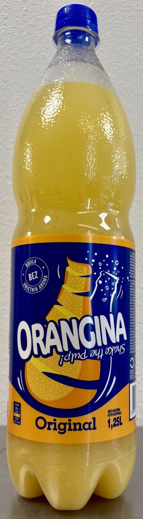Orangina Orange Drink with Orange Pulp - 1.25l