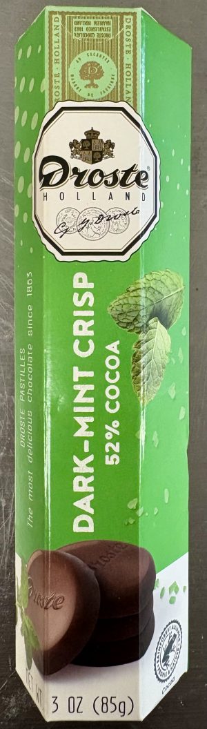 Droste DARK-MINT CRISP 52% COCOA 2.8 oz