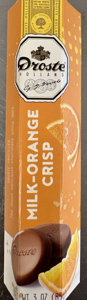 Droste MILK-ORANGE CRISP 2.8 oz