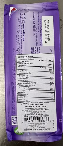 Milka Alpine Milk 90g - Image 3