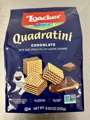 Loacker Quadratini CHOCOLATE Wafer 8.82 oz