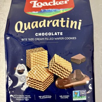 Loacker Quadratini CHOCOLATE Wafer 8.82 oz