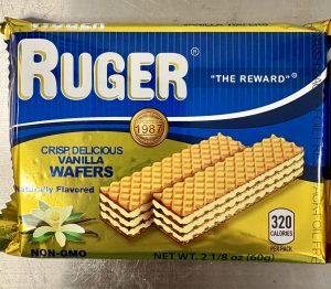 Ruger VANILLA WAFERS 60g