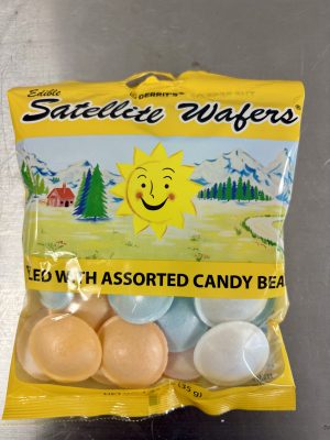 Satellite Wafers filled with candy beans 135g