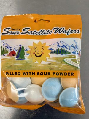 Satellite Wafers filled with sour Powder 135g