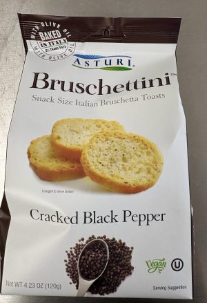 ASTURI Bruschettini Cracked Black Pepper 4.23 oz