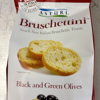 ASTURI Bruschettini Black and Green Olives 4.23 oz
