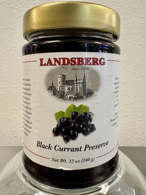 Landsberg Black Currant Preserve 12 oz