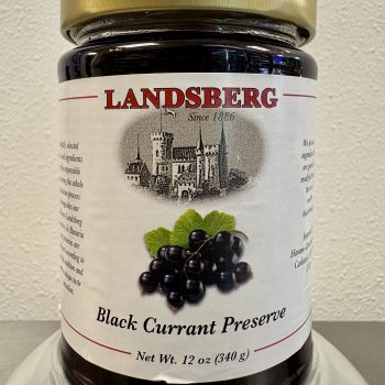 Landsberg Black Currant Preserve 12 oz