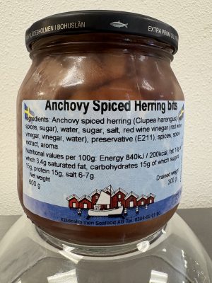 Anchovy Spiced Herring bits 600g