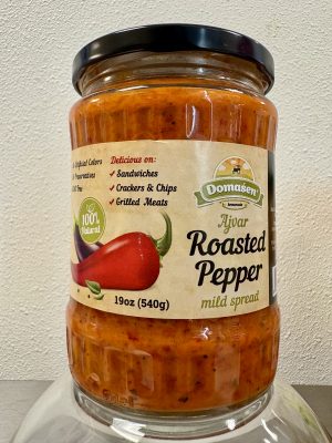 Domasen Ajvar Roasted Pepper mild spread 19 oz