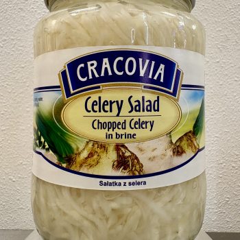 Cracovia Celery Salad Chopped Celery in brine 6.93 oz