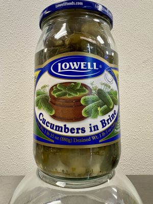 Lowell Cucumbers in brine 880g