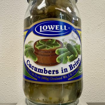 Lowell Cucumbers in brine 880g