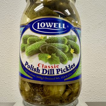 Lowell Classic Polish Dill Pickles  880g