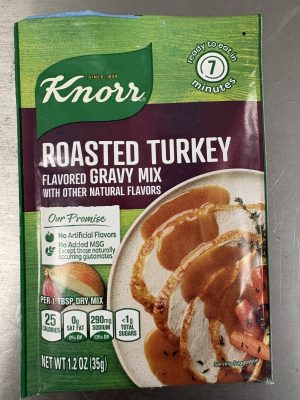Knorr ROASTED TURKEY FLAVORED GRAVY MIX 1.3 oz