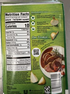 Knorr AU JUS FLAVORED GRAVY MIX - Image 3