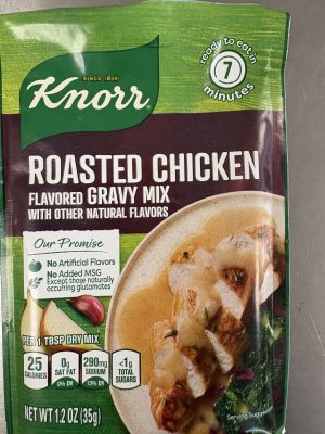 Knorr ROASTED CHICKEN FLAVORED GRAVY MIX