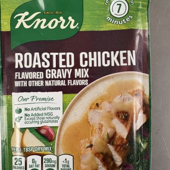 Knorr ROASTED CHICKEN FLAVORED GRAVY MIX