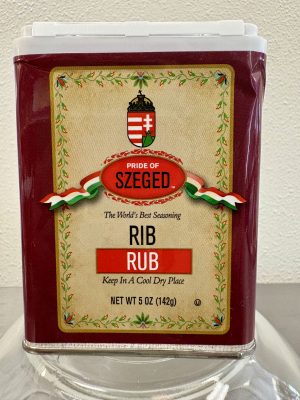 Pride of Szeged Rib Rub 5 oz